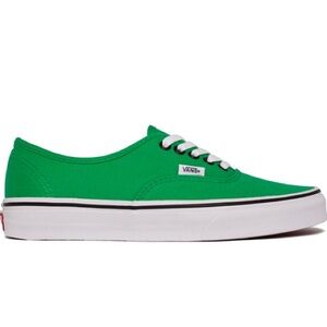 VANS Authentic Bright Green/Black Men’s Shoes
